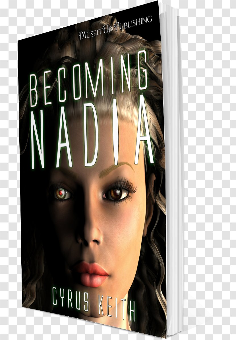 Becoming NADIA E-book Hair Coloring Eyelash - Film - Printing And Publishing Transparent PNG