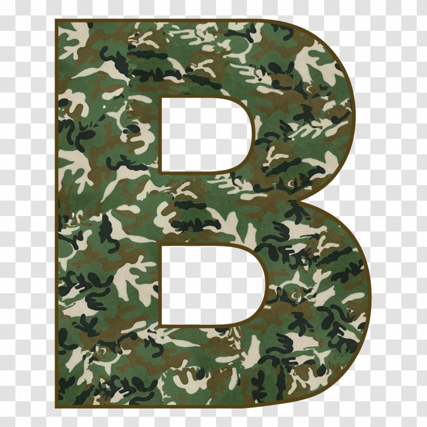 Paper Letter Alphabet Military Camouflage - Case - CAMOUFLAGE Transparent PNG