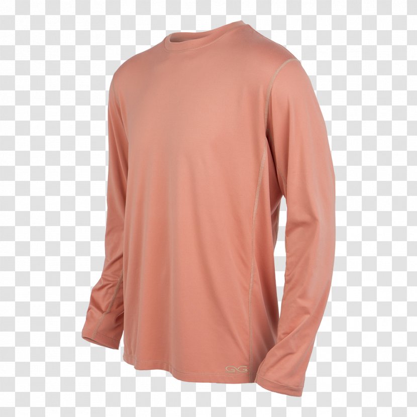 T-shirt Sleeve Top Shoulder - Tshirt - Game Salmon Transparent PNG