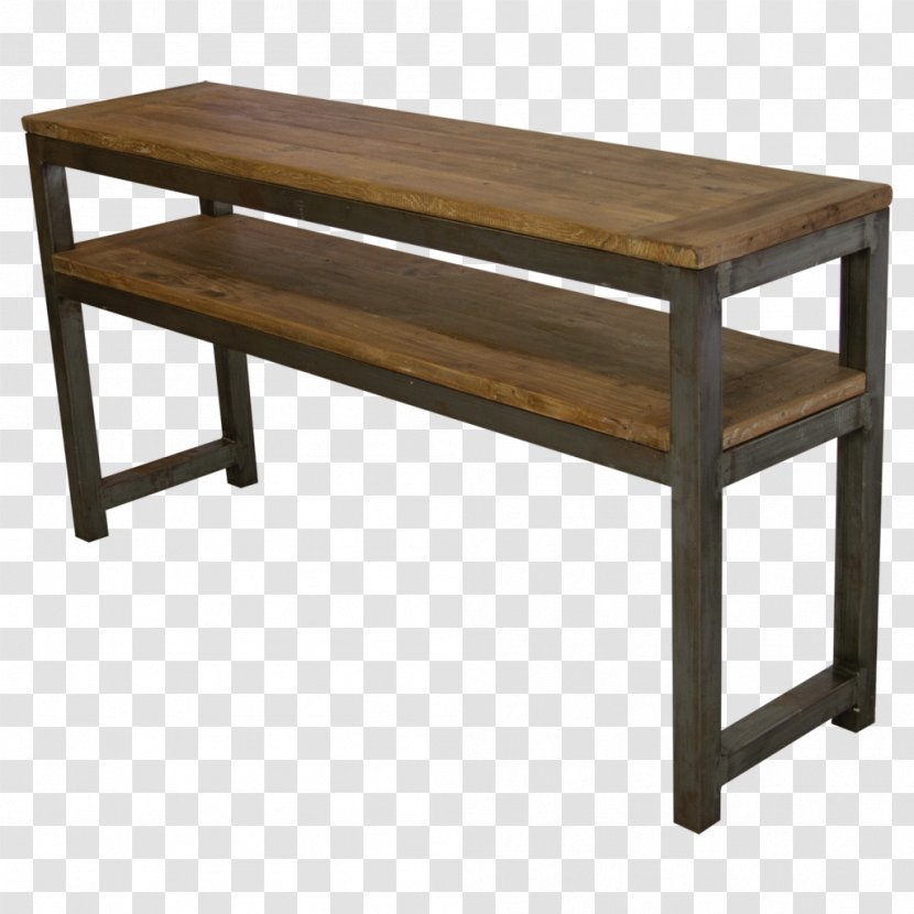 Table Teak Furniture Wood Desk - Bench Transparent PNG