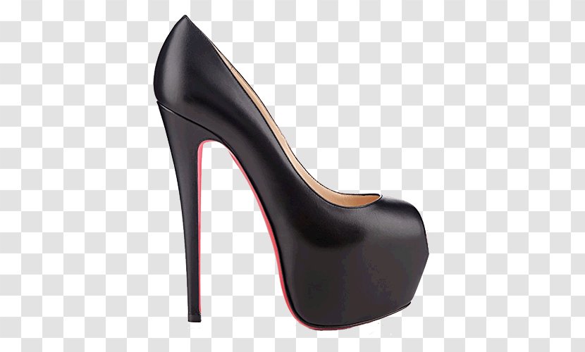 Shoe High-heeled Footwear Boot - High Heeled - Louboutin Image Transparent PNG