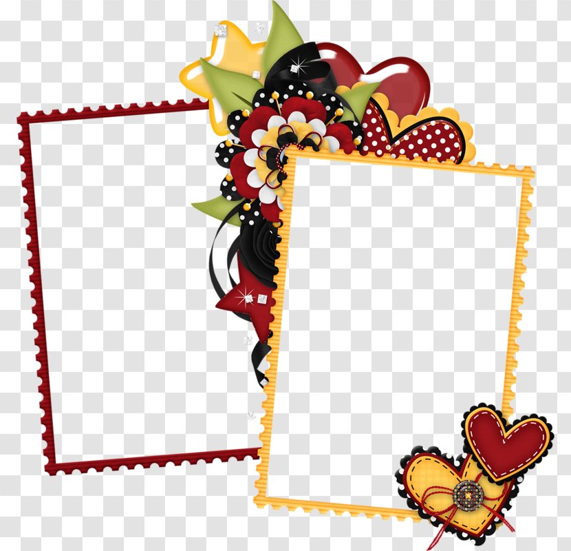Valentines Day Frame - Picture - Paper Product Transparent PNG