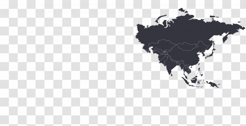 Globe World Map - Text - Asia Transparent PNG