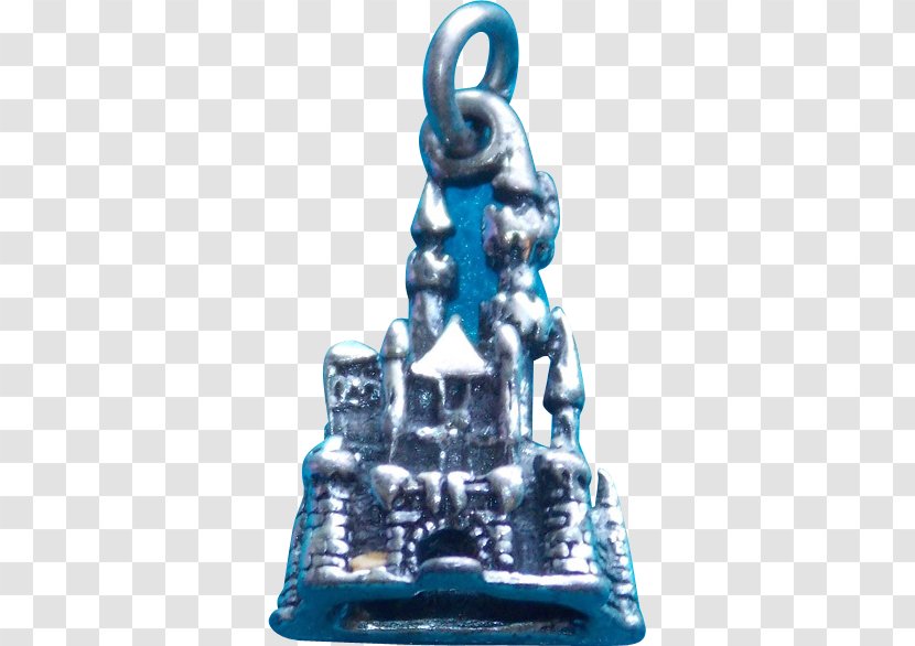 Cobalt Blue Figurine - Sleeping Beauty Castle Transparent PNG