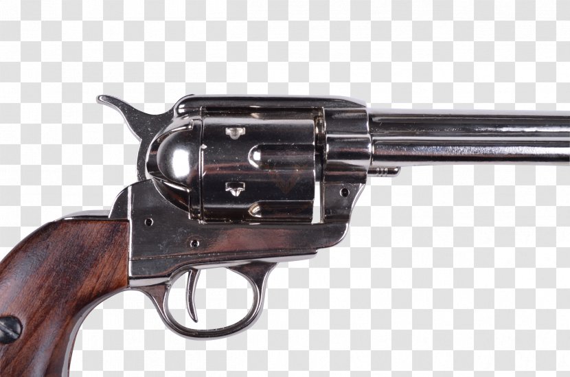 Trigger Revolver Firearm Gun Barrel Weapon - 45 Colt Transparent PNG