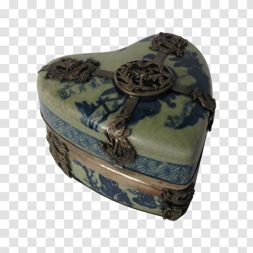 Box Antique Casket Porcelain Jewellery - Ruby Lane Transparent PNG