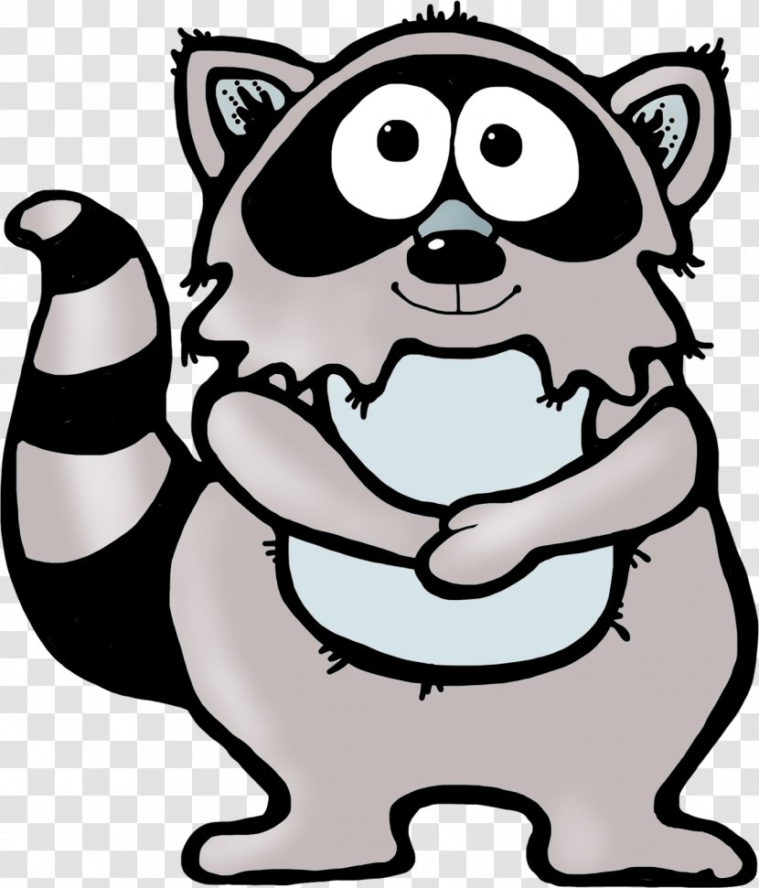 Baby Raccoon The Kissing Hand Giant Panda Clip Art - Artwork Transparent PNG