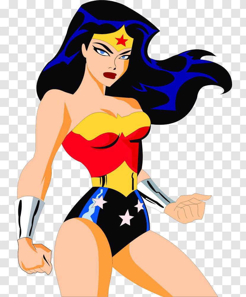 Diana Prince DC Super Hero Girls Clip Art - Comics - Female Transparent PNG