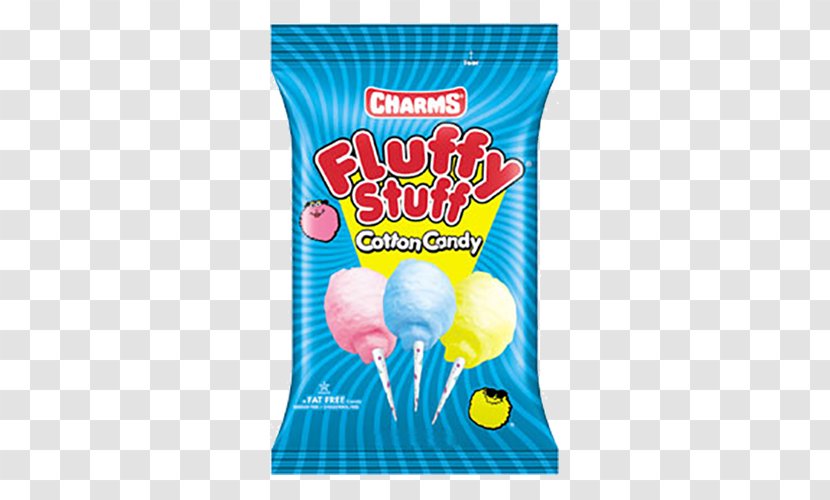 Cotton Candy Fluffy Stuff Tootsie Roll Flavor - Watermelon Transparent PNG