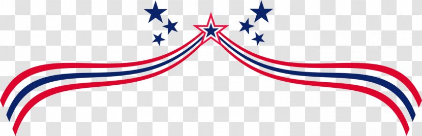 Independence Day Banner Flag Of The United States Clip Art - Wing Transparent PNG