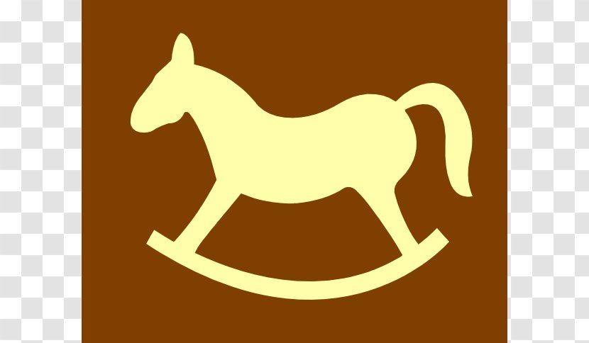Rocking Horse Clip Art - Mule - Image Transparent PNG