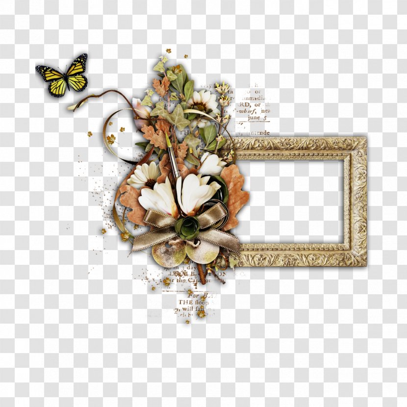 Picture Frames Floral Design Photography Image Album - Flora - CLUSTER FRAME Transparent PNG