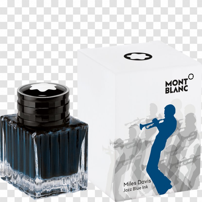 Inkwell Montblanc Pens Jazz - Kind Of Blue - Bottle Transparent PNG