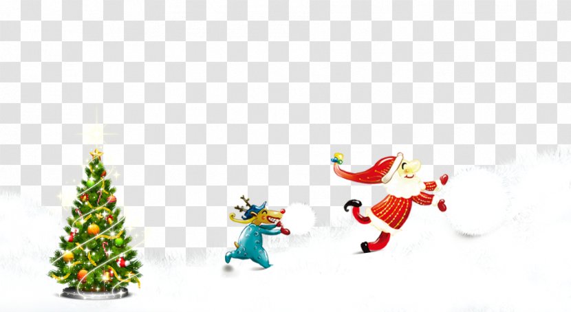 Santa Claus Christmas Eve Tree - Ornament - Decoration Transparent PNG