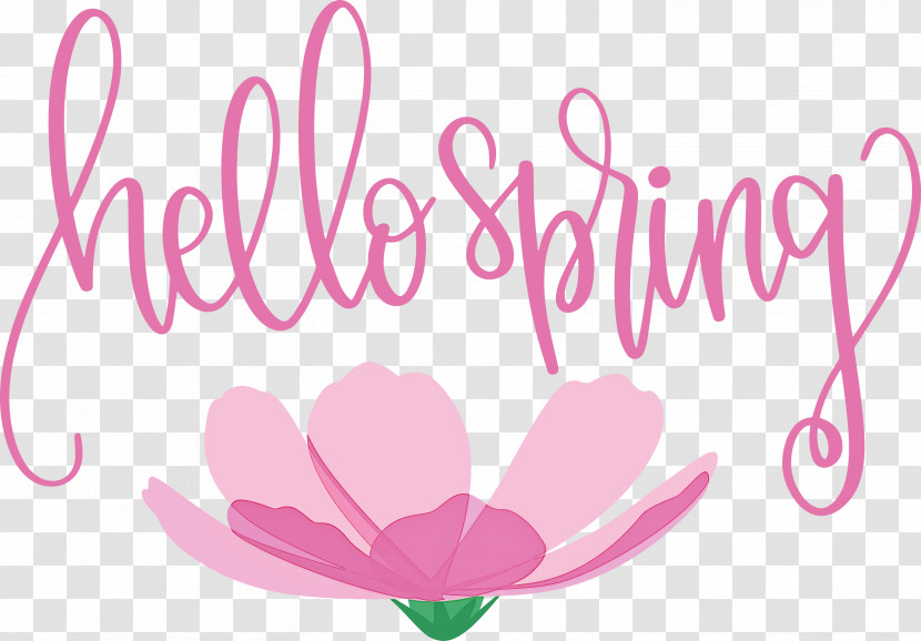 Hello Spring Spring Transparent PNG