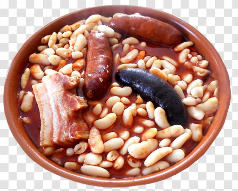 Baked Beans Fabada Asturiana Cassoulet Asturias Recipe - Hummus - Tattoos De Ave Fenix Transparent PNG