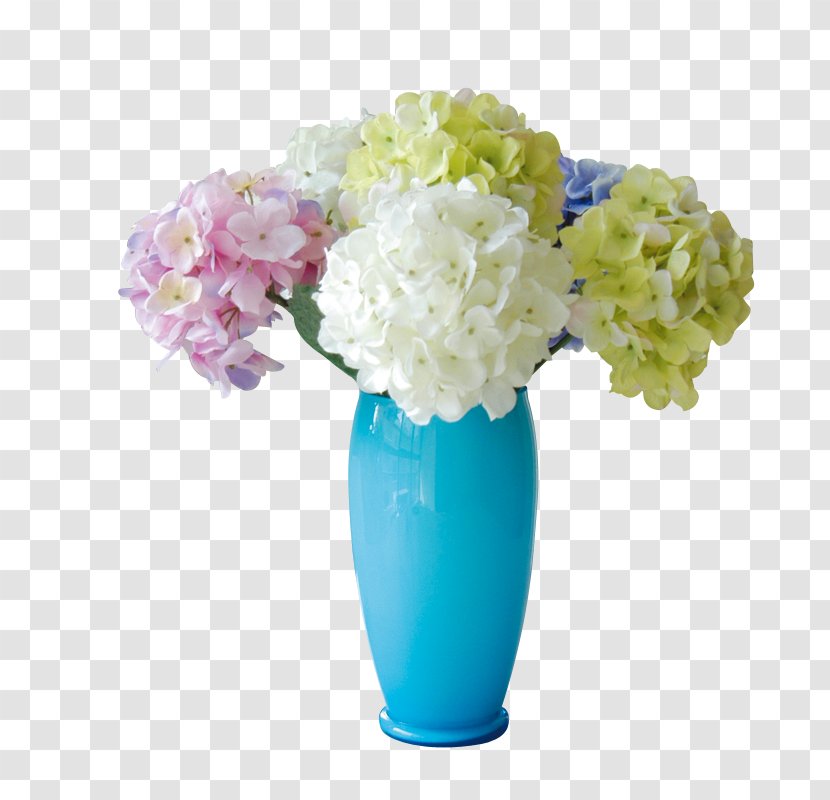 Flowers In A Vase - Flowerpot Transparent PNG