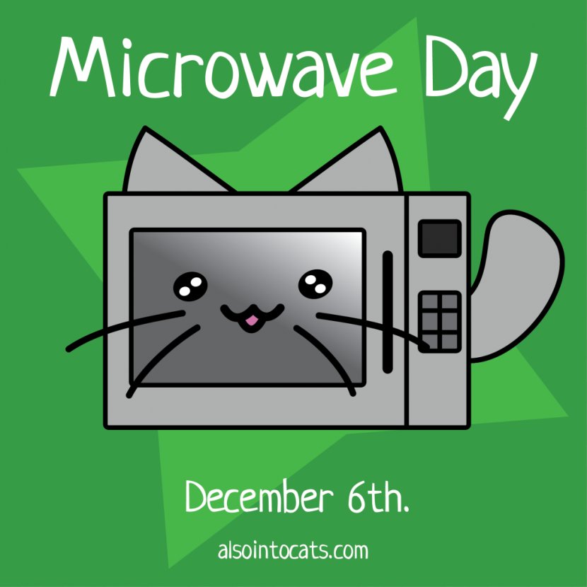 Cat Calendar December Time Year - Grass - Microwave Transparent PNG