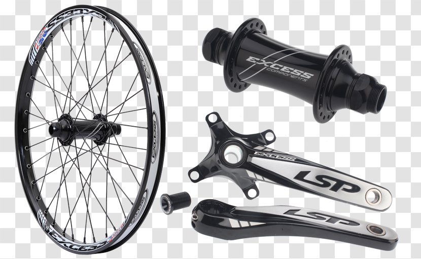 Bicycle Cranks Wheels Spoke Pedals - Bmx Transparent PNG