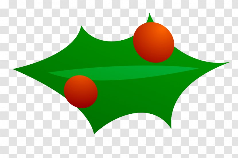 Common Holly Christmas Decoration Clip Art - Plant - Tree Vector Transparent PNG