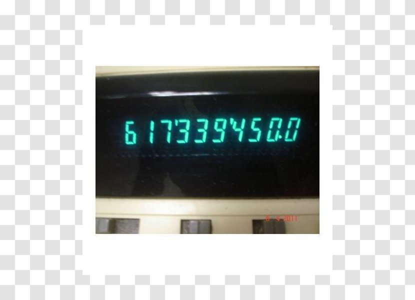 Display Device Digital Clock Electronics Data - Technology Transparent PNG