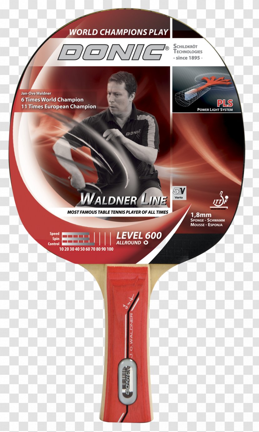 Ping Pong Paddles & Sets Donic Racket Tennis - Janove Waldner Transparent PNG