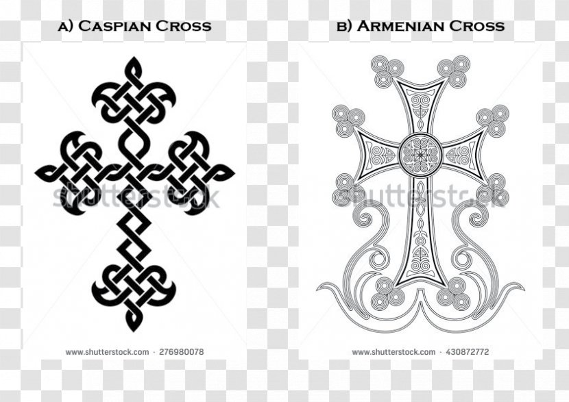 Armenian Apostolic Church Cross Armenians - Drawing - Christian Transparent PNG