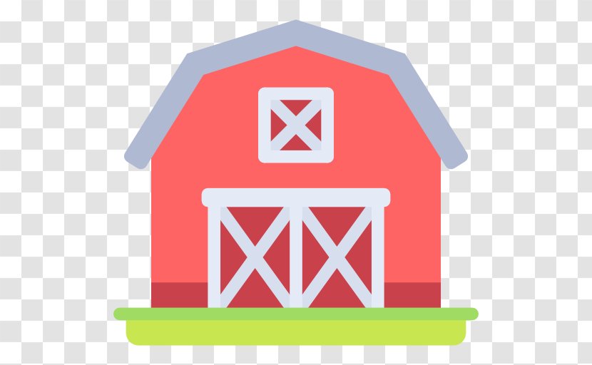 Barn Farm Building Icon - Stable - Warehouse Transparent PNG