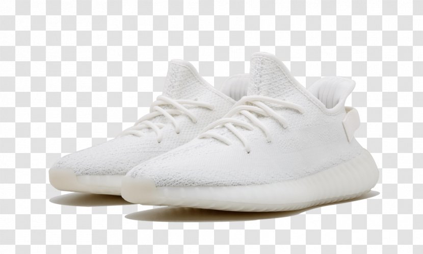 Adidas Yeezy Sneakers White Originals - Cross Training Shoe Transparent PNG