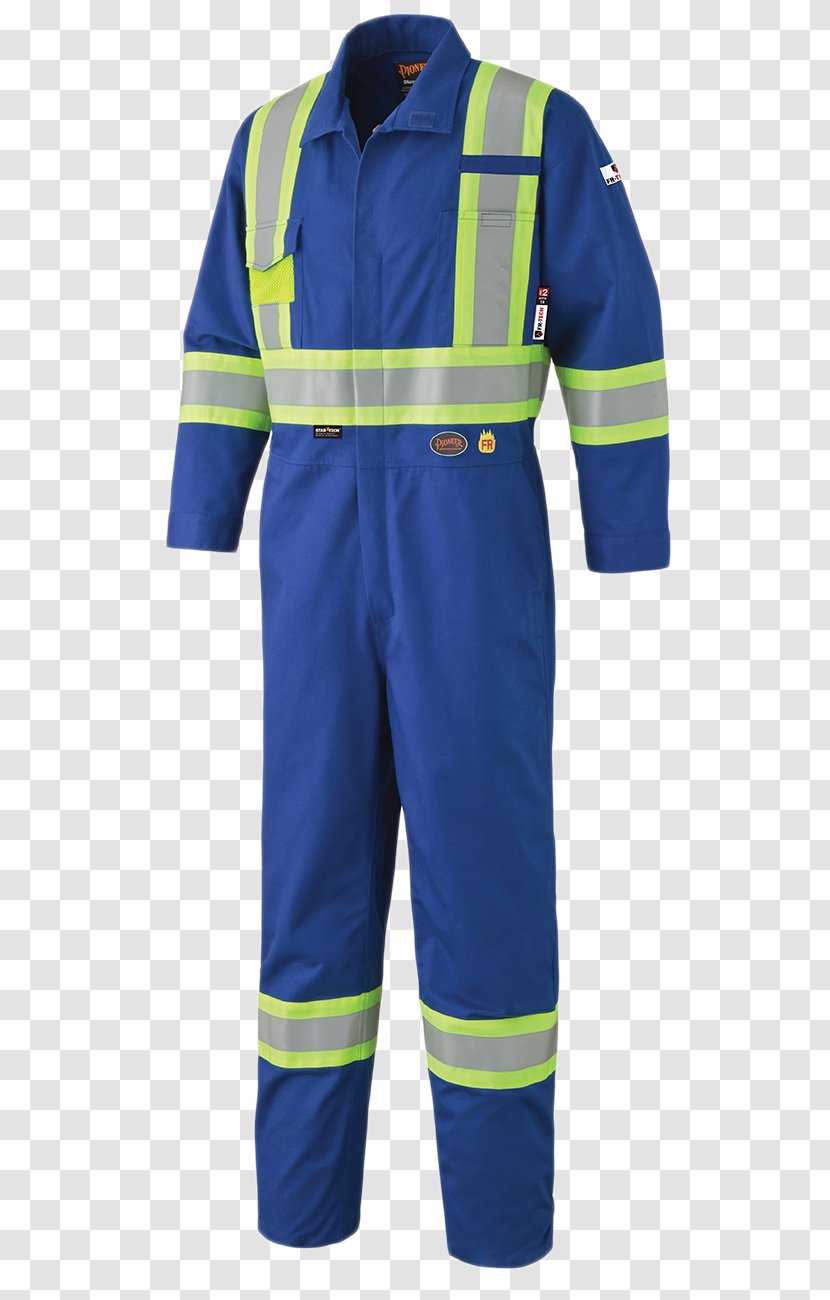 Overall High-visibility Clothing Cotton Boilersuit - Blue - Boot Transparent PNG
