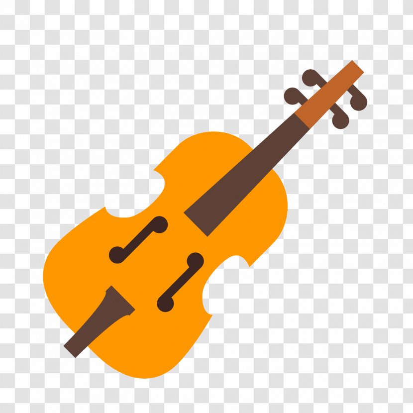 Musical Instruments Violin Emoji Fiddle Percussion - Heart Transparent PNG