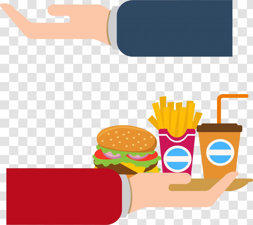Take-out Fast Food Design Vector Graphics - Area - Barcode Transparent PNG