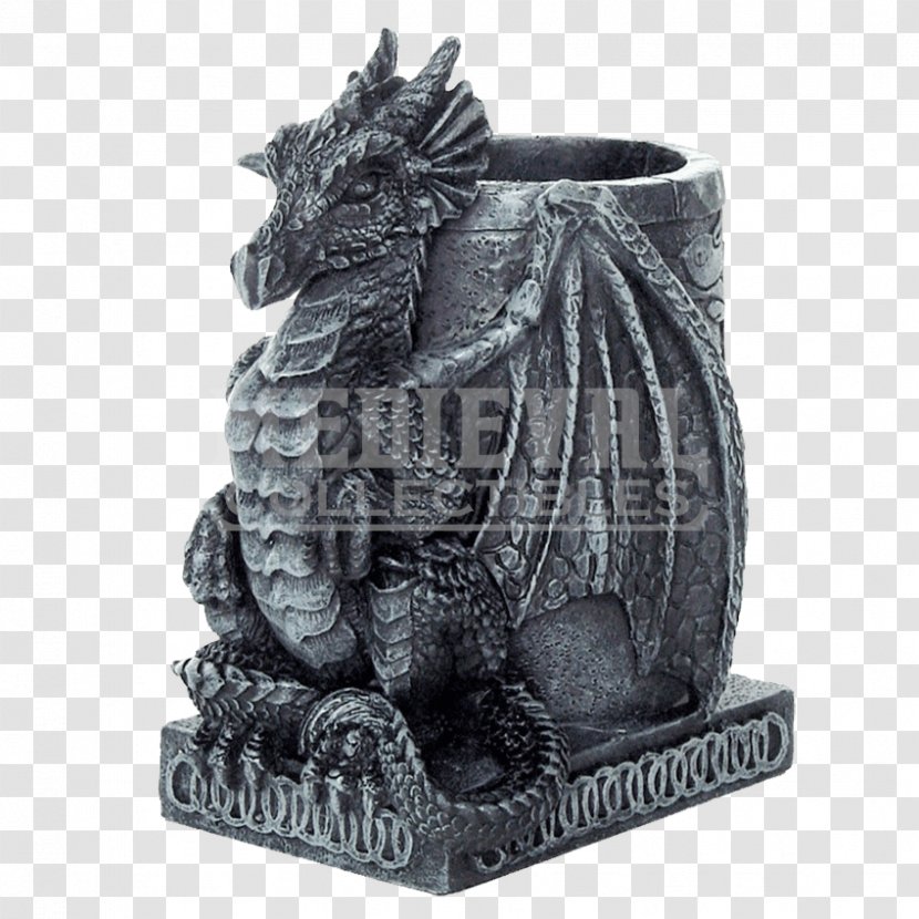 Statue Sculpture Figurine Dragon Gargoyle - Artifact Transparent PNG