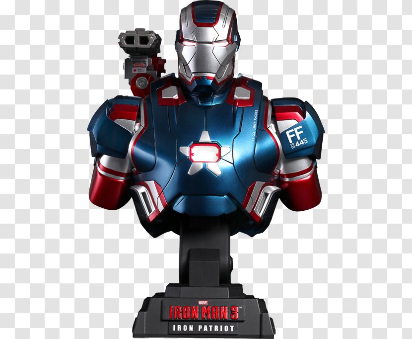 Iron Man War Machine Patriot Sideshow Collectibles Hot Toys Limited - Collectable Transparent PNG