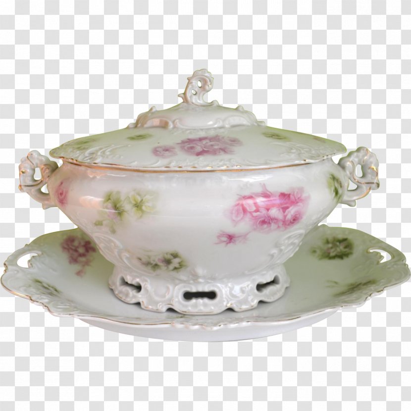 Tureen Porcelain Saucer Lid Tableware - Dishware - Cup Transparent PNG