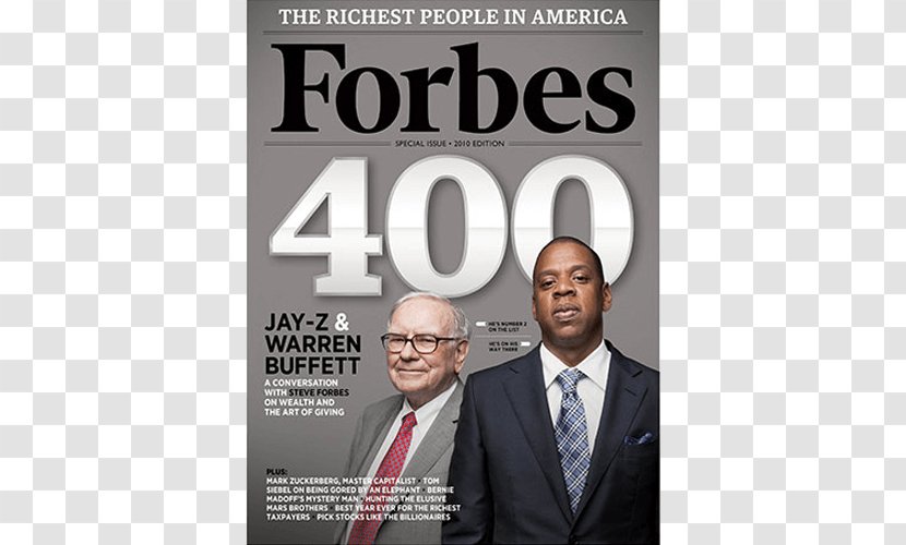 United States Forbes 400 Net Worth The World's Billionaires - Musician - Magazine Cover Transparent PNG