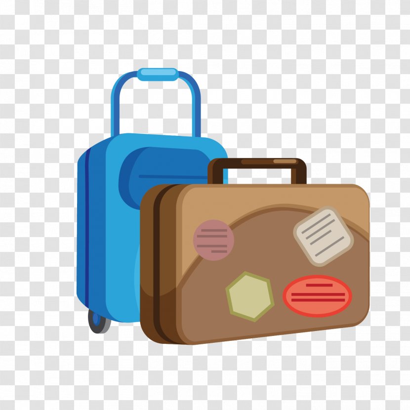 Suitcase - Travel - Vector Material Pattern Outbound Global Vacation Transparent PNG