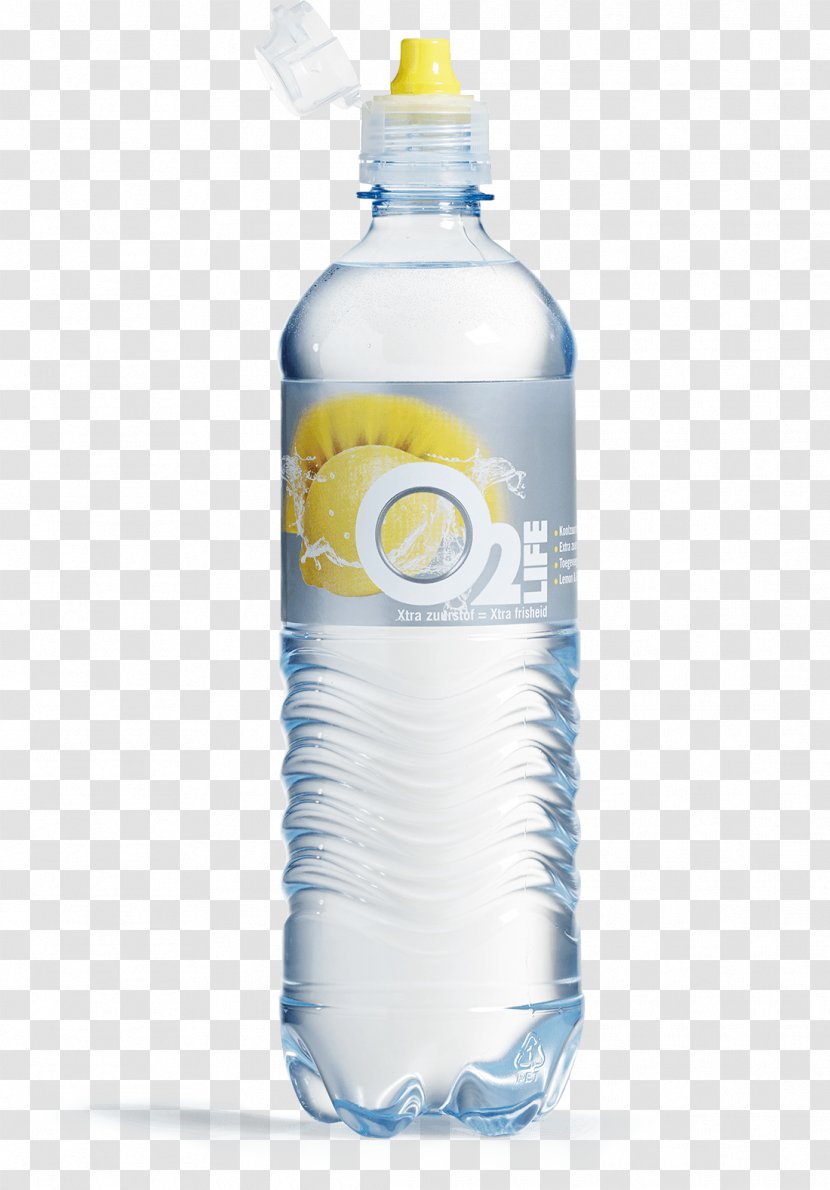 Water Bottles Bottled Mineral Distilled Carbonated - LEMON WATER Transparent PNG