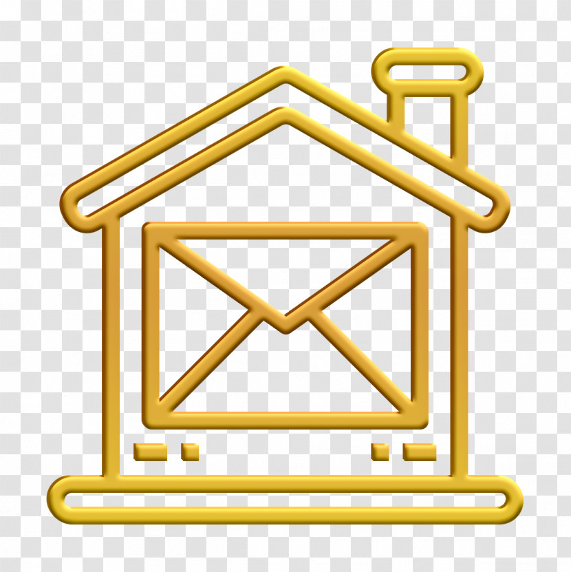 Mail Icon Real Estate Icon Home Icon Transparent PNG