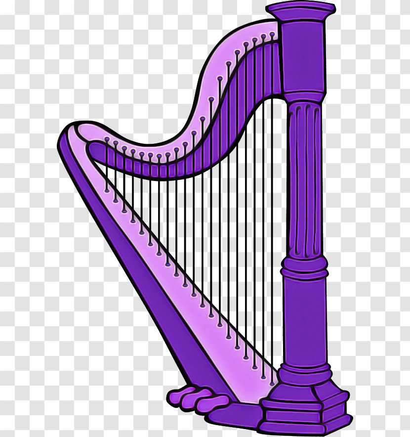 Konghou Clàrsach Harp Musical Instrument Transparent PNG