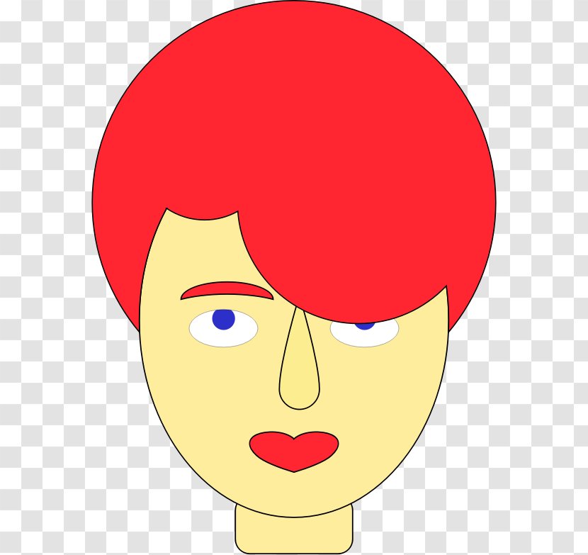 Eye Red Hair Clip Art - Watercolor Transparent PNG