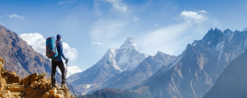 Mount Everest Goal Hiking Backpacking Camping - Ridge - Mountain Transparent PNG