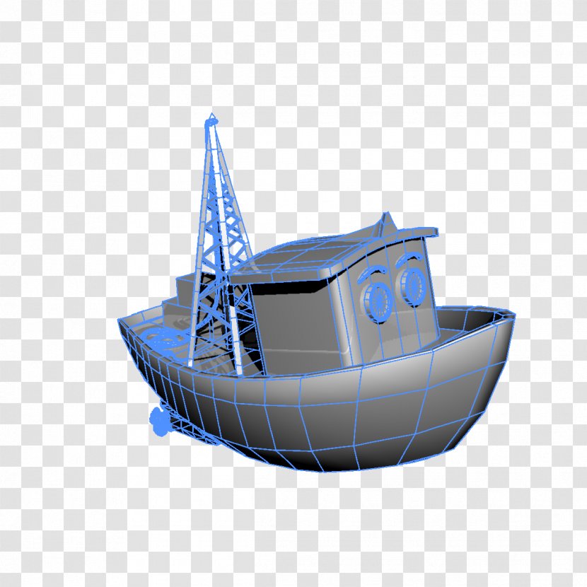Boat Cargo Ship 3D Computer Graphics - Water Transportation Transparent PNG