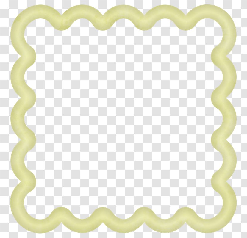 Picture Frames Paper Digital Scrapbooking - Yellow Curve Transparent PNG