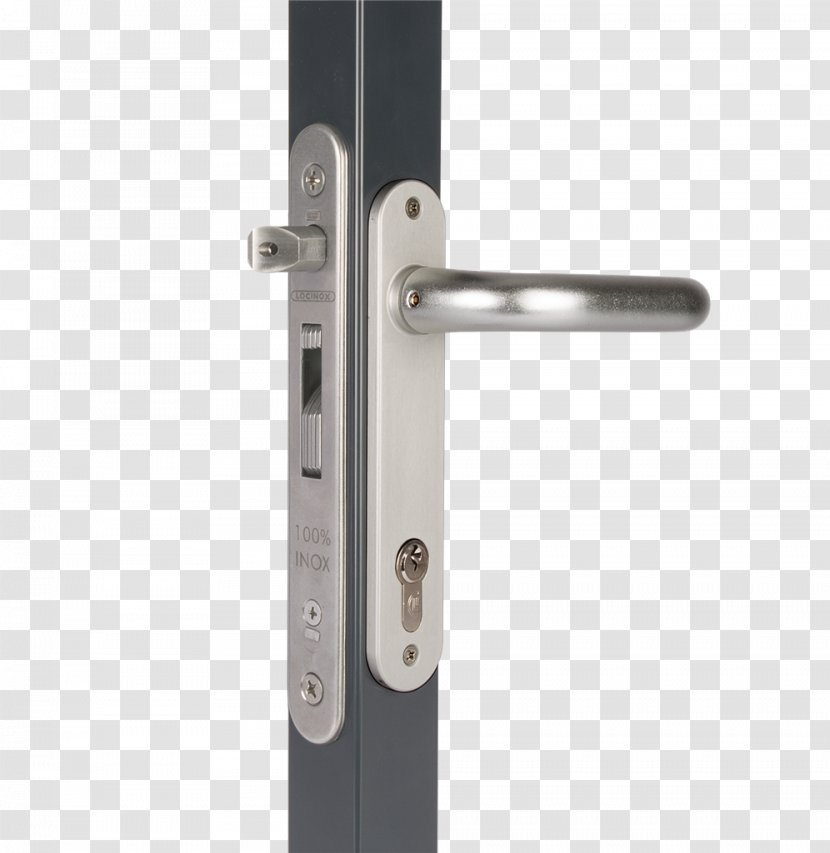 Lock Latch Wicket Gate Stainless Steel - Wrought Iron - Mortise Transparent PNG