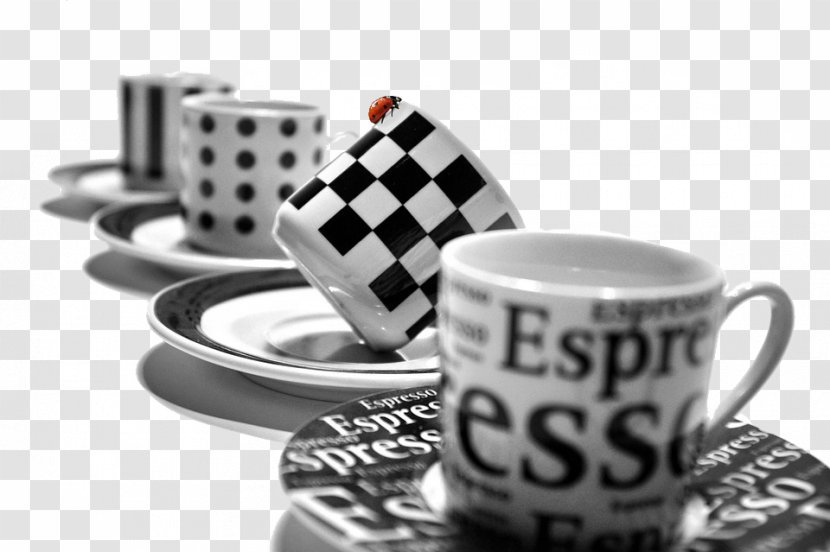 White Coffee Espresso Tea Cappuccino - Serveware - Mug Transparent PNG