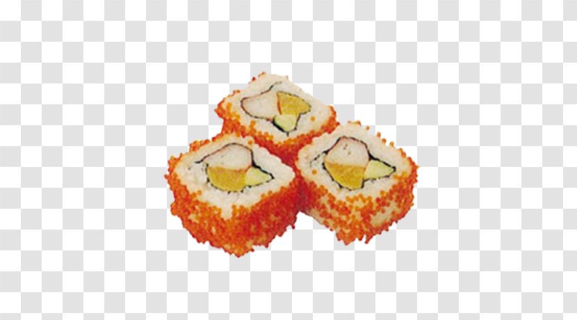 California Roll Sushi Fish Ball Gimbap Recipe - Comfort Food - Red Balls Transparent PNG