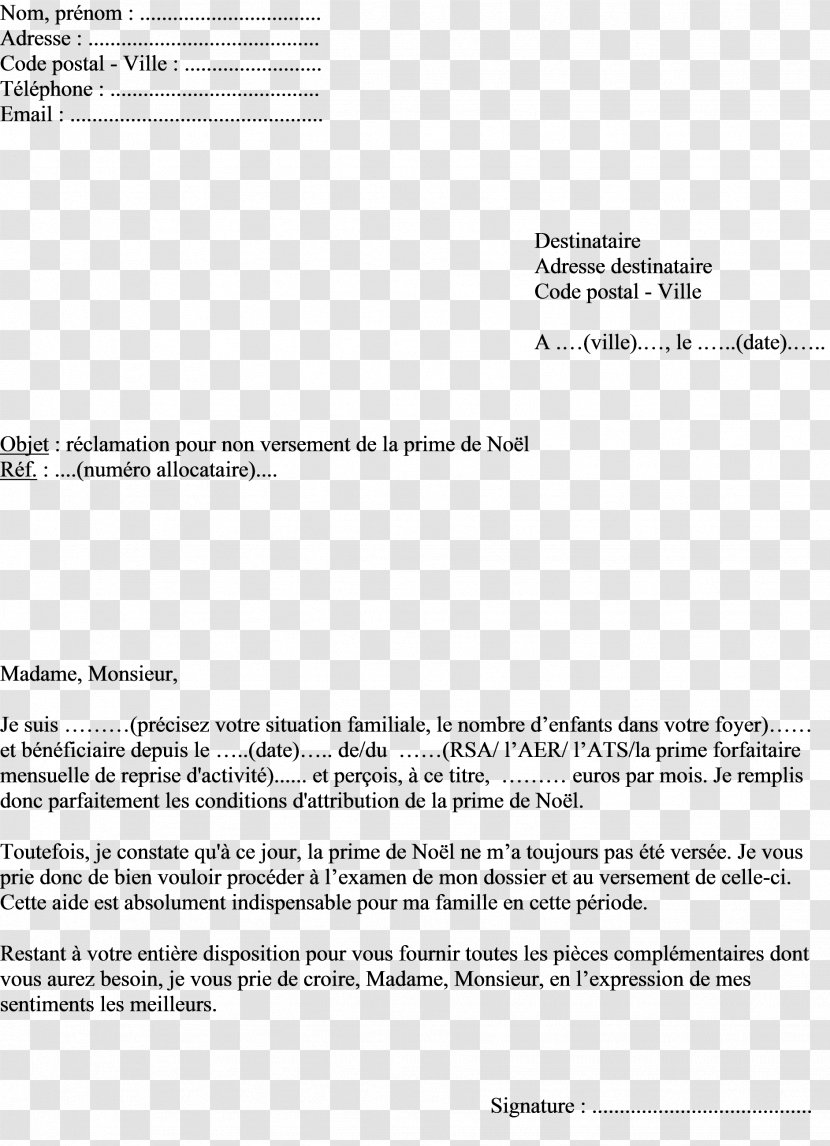 Revenu De Solidarité Active Cover Letter Family Benefits Office Résumé - Text - Recrutement Transparent PNG