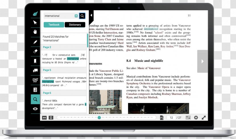 Computer Program Table Of Contents Multimedia - Technology - Evident Point Software Corp Transparent PNG