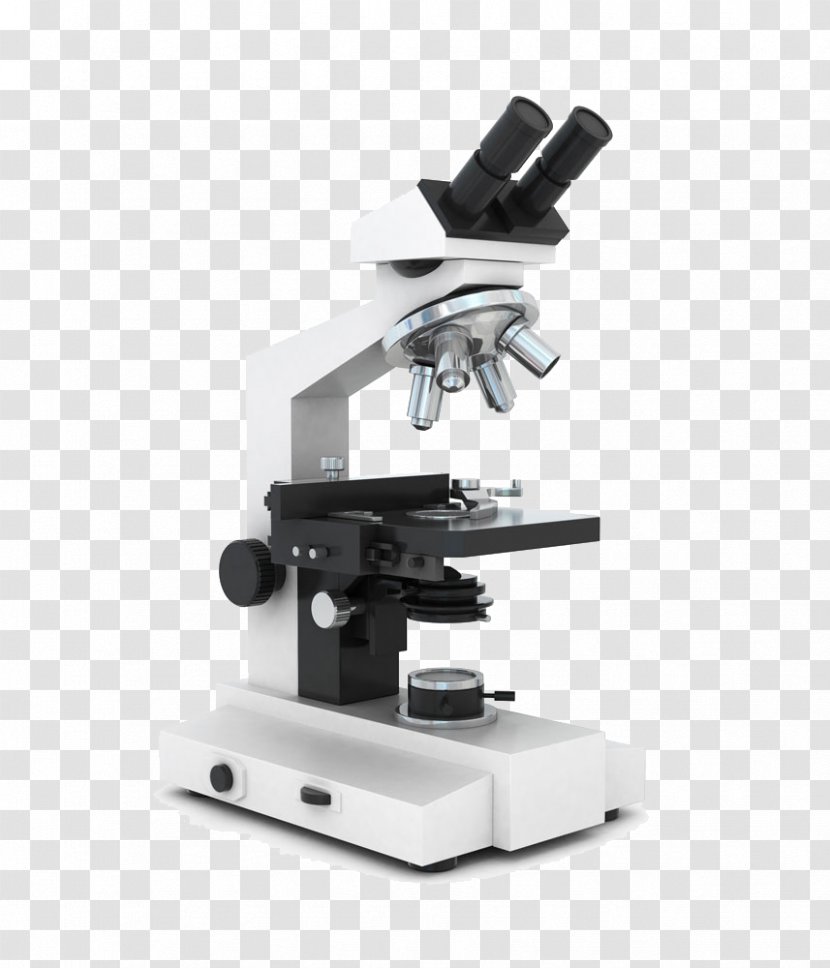 Microscope Laboratory Illustration - Medical Transparent PNG